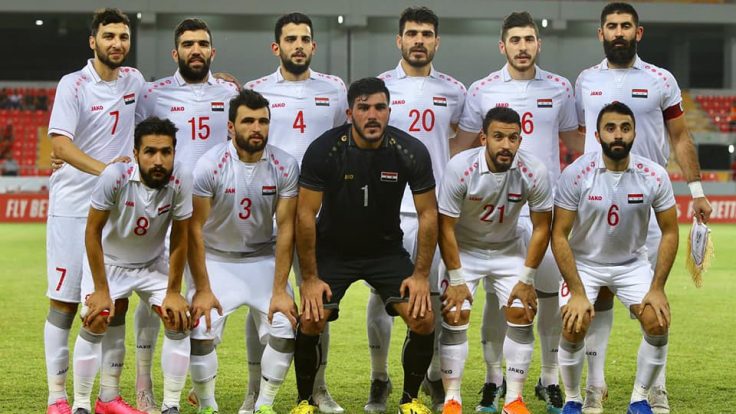 سوريا تخسر من فلسطين في غرب اسيا