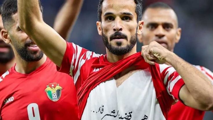 اللاعب الأردني محمود مرضي