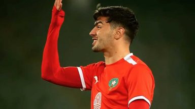 إبراهيم دياز مع منتخب المغرب